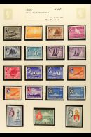1953-77 ALL DIFFERENT COLLECTION OF MINT SETS An Attractive, Chiefly Never Hinged Mint Collection, Neatly... - Singapur (...-1959)