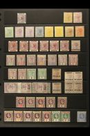 1859-1912 MINT SELECTION On A Stock Page. Includes 1859 No Wmk 6d, 1883 ½d & 2d, 1884-91 Range With... - Sierra Leone (...-1960)