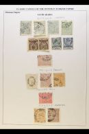 TURKEY USED IN SAUDI ARABIA Collection Of 19th Century Turkish Stamps With Clear And Identified POSTMARKS. Incudes... - Saudi-Arabien