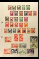 1888-1986 MINT & USED COLLECTION On Leaves, Inc 1888-97 To 4c & 5c Mint, 1928-29 To 12c Used, 1955-59 Set... - Sarawak (...-1963)