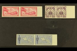1958 Inauguration Of Samoan Parliament Set, SG 236/38, In IMPERF PAIRS, Very Fine Never Hinged Mint. (3 Pairs) For... - Samoa (Staat)