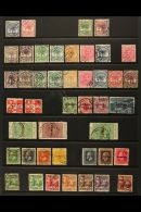 1886-1952 ALL DIFFERENT USED COLLECTION Includes 1996 Perf 12½ 4d And 6d, 1890 Wmk 4c 1d And 6d, 1890-92... - Samoa (Staat)