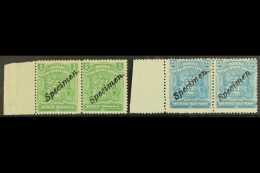 1898 Arms ½d And 2½d SG 75 & 80, Each In A Never Hinged Mint Horizontal Pair, Overprinted... - Autres & Non Classés