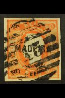 MADEIRA 1868 80r Orange Imperf, SG 3, Fine Used With 4 Wide Margins For More Images, Please Visit... - Altri & Non Classificati