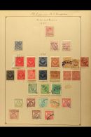 REVENUE STAMPS (U.S. ADMINISTRATION) - INTERNAL REVENUE 1898-1905 Mint And Used Collection On Album Page.... - Filipinas