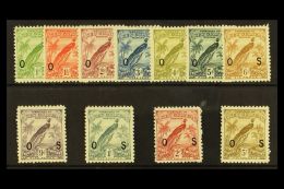 OFFICIALS 1931 "O S" Overprint Set Complete, SG O31/41, Very Fine And Fresh Mint. (11 Stamps) For More Images,... - Papua Nuova Guinea