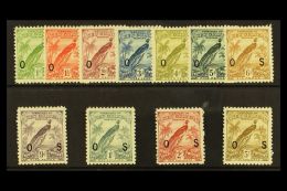OFFICIALS 1931 "O S" Overprint Set Complete, SG O31/41, Very Fine And Fresh Mint. (11 Stamps) For More Images,... - Papoea-Nieuw-Guinea