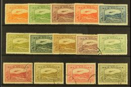 1939 Air Mail Postage (Goldfields) Set Complete, SG 212/25, Very Fine And Fresh Used. Scarce Set. (14 Stamps) For... - Papoea-Nieuw-Guinea