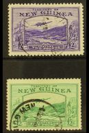 1935 £2 And £5 Bulolo Goldfields, SG 204/5, Very Fine Used. ( Stamps) For More Images, Please Visit... - Papua Nuova Guinea