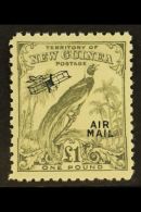 1932 £1 Bird Of Paradise, Airmail (without Dates),  SG 203, Very Fine And Fresh Mint. For More Images,... - Papúa Nueva Guinea