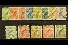 1931 10th Anniv Set (with Dates) Complete, SG 150/162, Very Fine Used. (13 Stamps) For More Images, Please Visit... - Papúa Nueva Guinea
