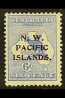 1915 - 1916 6d Ultramarine, Type C Ovpt, SG 78, Very Fine And Fresh Mint. For More Images, Please Visit... - Papua Nuova Guinea