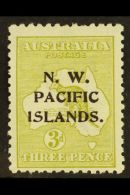 1915 - 16 3d Yellow Olive, Die II, SG 76c, Very Fine And Fresh Mint. Scarce Stamp. For More Images, Please Visit... - Papua New Guinea