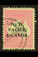 1915 - 16 10s Grey And Pink, Kangaroo, SG 84, Very Fine And Fresh Used. For More Images, Please Visit... - Papua Nuova Guinea