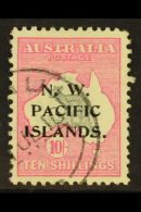 1915 - 16 10s Grey And Pink, Kangaroo, SG 84, Very Fine And Fresh Used. For More Images, Please Visit... - Papua-Neuguinea