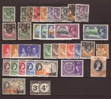 1925-53 A Small Mint And Used Range Incl. 1925-29 7s 6d Smudgy Cancel, 10s Cds But Creased, 1935 Jubilee Mint Set... - Noord-Rhodesië (...-1963)