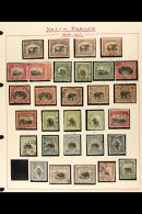 1909 - 1922 FINE CDS USED COLLECTION Good Selection Of This Issues With Perfs And Shades Including The Basic Set... - Noord Borneo (...-1963)