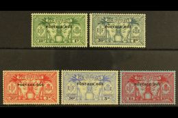 ENGLISH POSTAGE DUE 1925 Set, SG D1/5, Very Fine Mint (5 Stamps) For More Images, Please Visit... - Autres & Non Classés