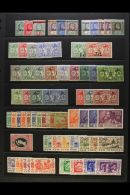ENGLISH 1908-1970 ALL DIFFERENT Fine Mint Collection Presented Chronologically On A Series Of Stock Pages. An... - Andere & Zonder Classificatie