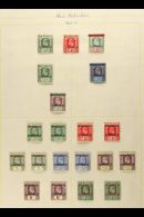 ENGLISH 1908-1977 FINE MINT COLLECTION On Leaves, Chiefly Different, Inc 1908 Opts To 1s, 1910 Opts Sets (x2),... - Sonstige & Ohne Zuordnung