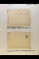 1871-1967 EXHIBITION COLLECTION OF POSTAL STATIONERY Informatively Written Up (in English!), With An Impressive... - Sonstige & Ohne Zuordnung