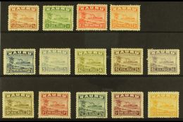 1937-48 Freighter Set, White Paper, SG 26B/39B, Fine Mint (14 Stamps) For More Images, Please Visit... - Nauru