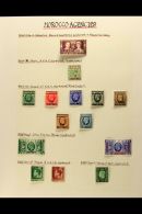 1898-1957 SUPERB MINT COLLECTION A Beautifully Written Up Collection On Album Pages, Includes British, Spanish And... - Andere & Zonder Classificatie