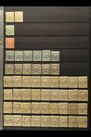 SHERIFIAN POST 1912-1913 MINT COLLECTION/ACCUMULATION Displayed On Stock Pages, Inc 1912 Vals To 25m (x6) &... - Sonstige & Ohne Zuordnung