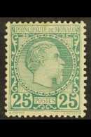 1885 25c Green Prince Charles, Yvert 6, Very Fine, Well Centered Mint. Cat €800 (£640) For More Images,... - Andere & Zonder Classificatie