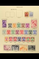 TRENGGANU 1941-1971 VERY FINE MINT Collection On Printed Leaves. A COMPLETE RUN From 1941 Surcharges Through To... - Other & Unclassified