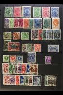 1912-51 FINE USED COLLECTION An Attractive Chiefly All Different Collection Which Includes 1912 Both Sets On... - Other & Unclassified