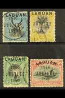 1896 Jubilee 2c, 3c, 5c & 8c All Perf 13½-14, SG 84d, 85d, 86b & 88b, Very Fine Used (4 Stamps) For... - North Borneo (...-1963)