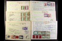 1981-1993 REGISTERED PARCEL DESPATCH NOTES. An Interesting Collection Of Printed Despatch Notes Bearing Multiple... - Koweït
