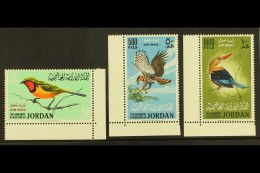 1964 Air Birds Complete Set, SG 627/29, Fine Never Hinged Mint, Very Fresh. (3 Stamps) For More Images, Please... - Jordanië