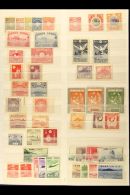1884-1964 MINT COLLECTION On A Two-sided Stock Page, ALL DIFFERENT, Some Later Issues Are Never Hinged, Inc 1884... - Autres & Non Classés