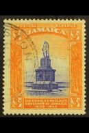 1919-21 3s Violet-blue And Orange, Watermark Mult Crown CA, SG 87, Fine Used. For More Images, Please Visit... - Jamaïque (...-1961)