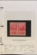 REVENUE STAMPS A Retired Dealer's Extensive Mainly Used Stock On Display Pages In Six Binders. 1860's To 1950's,... - Zonder Classificatie