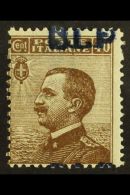 PUBLICITY STAMPS 1921 40c Brown Overprinted In Blue, Variety "overprint Displaced To Top And Right", Sass 4fb,... - Unclassified