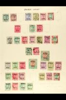 OLD TIME COLLECTION On Imperial Pages. Useful Mint & Used Ranges From Various States Inc CHAMBA KGV To 1r... - Otros & Sin Clasificación