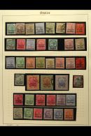 GWALIOR 1885-1936 Mint And Used Collection On Album Pages, Includes 1885-97 Good Queen Victoria Range To 3r Used... - Altri & Non Classificati