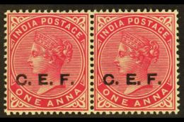 CHINA EXPEDITIONARY FORCE 1904 1a Carmine (Queen Victoria) With "C.E.F." Overprint, SG C11, Very Fine Mint... - Other & Unclassified