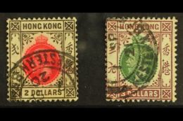 1912-21 (wmk Mult Crown CA) $2 And $3, SG 113/14, Fine Cds Used. (2 Stamps) For More Images, Please Visit... - Other & Unclassified