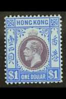 1912 $1 Purple And Blue / Blue, SG 112, Very Fine Lightly Hinged Mint. For More Images, Please Visit... - Altri & Non Classificati