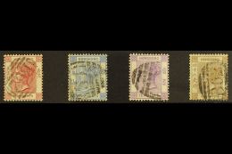 1880 (watermark Crown CC) Definitives Set, SG 28/31, Fine Used. (4 Stamps) For More Images, Please Visit... - Sonstige & Ohne Zuordnung