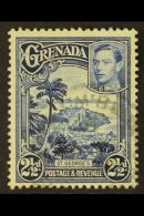 1938 2½d Bright Blue, Geo VI, Variety "perf 12½ X 13½", SG 157a, Very Fine Used. For More... - Granada (...-1974)