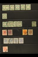 POSTAGE DUES 1875-1930 Mint And Used Assembly, Includes 1875 Types With A Range Of Perfs To 1d Mint And 90L Used,... - Otros & Sin Clasificación