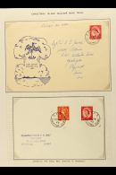CHRISTMAS ISLAND NUCLEAR BOMB TRIALS 1956-60 Group Of Covers, Bearing GB Wilding Stamps Cancelled By Field Post... - Islas Gilbert Y Ellice (...-1979)