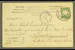 SOUTH WEST AFRICA 1901 (8 Oct) Incoming Ppc From Germany Addressed To A Member Of The "Eisenbahn - Commando" In... - Otros & Sin Clasificación