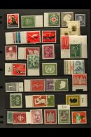 1953-56 NEVER HINGED MINT All Different Selection, Includes 1953 Road Safety, Museum, Red Cross, And Liebig... - Altri & Non Classificati