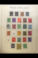 1945-1987 EXTENSIVE FINE USED COLLECTION Presented In A Printed "Schaubek" Album. ALL DIFFERENT & Includes A... - Otros & Sin Clasificación